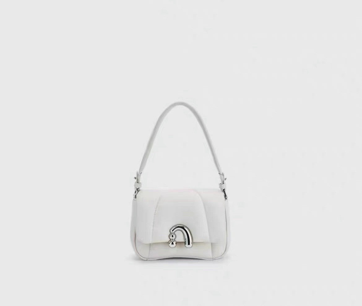 Lusi's flower roll bag for women 2024 new high-end fashion