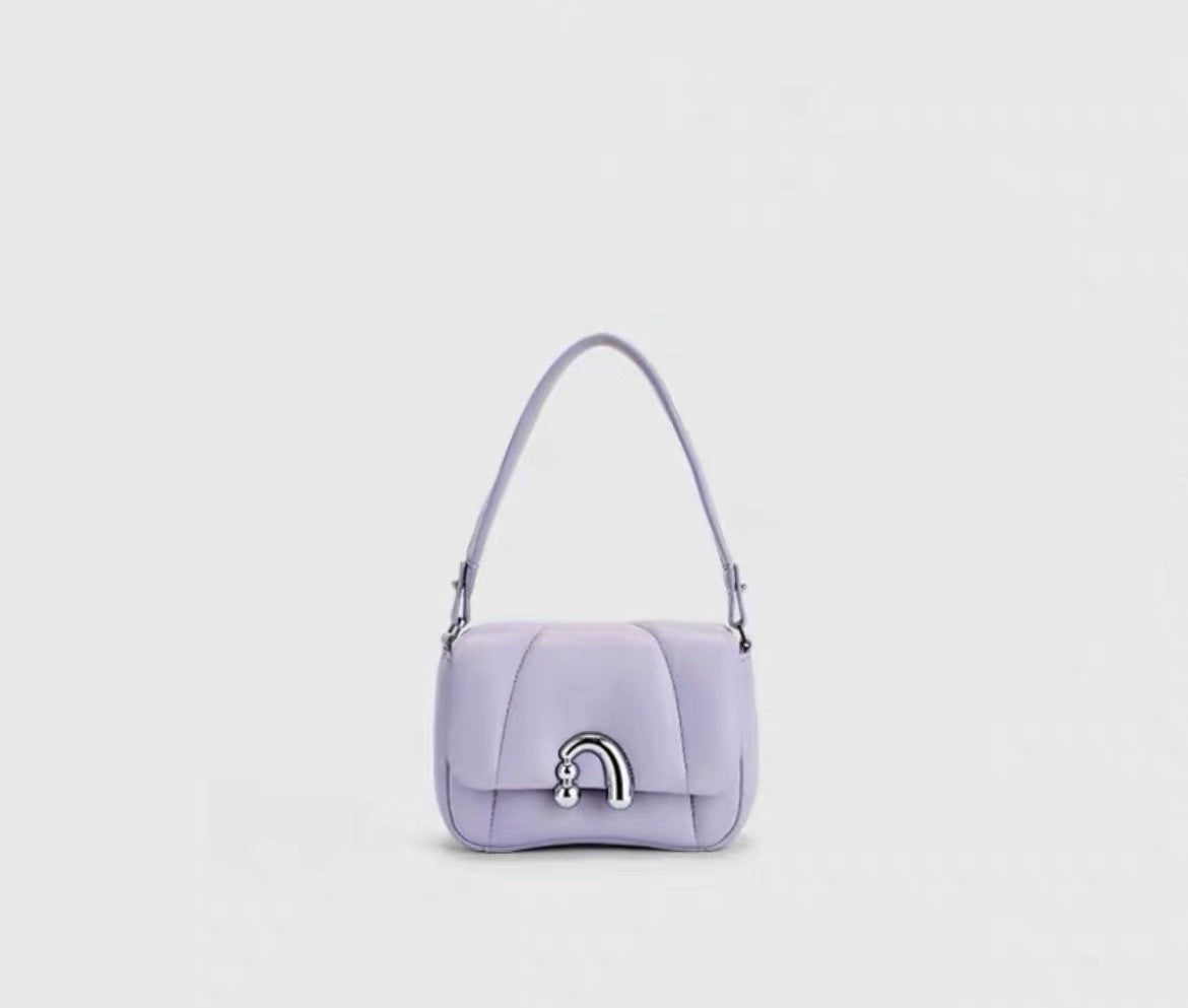 Lusi's flower roll bag for women 2024 new high-end fashion