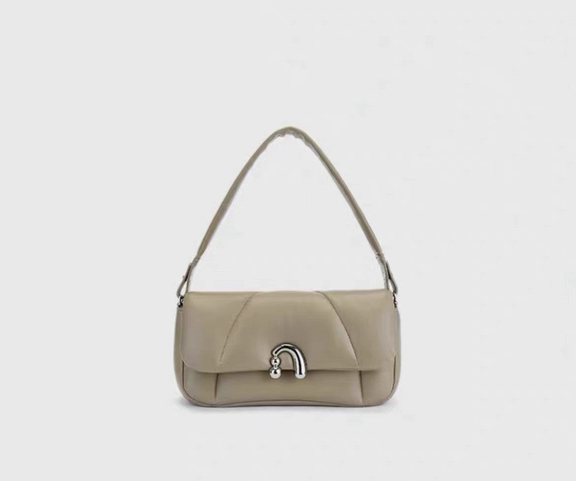 Lusi's flower roll bag for women 2024 new high-end fashion