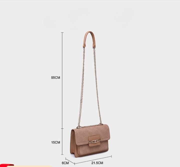 Genuine Hersani  Leather Aging Flower Envelope Bag