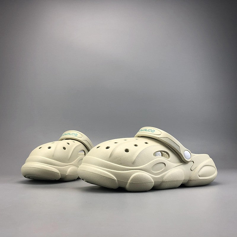 men's and women's Baotou mop, summer fecal feeling, breathable holes.