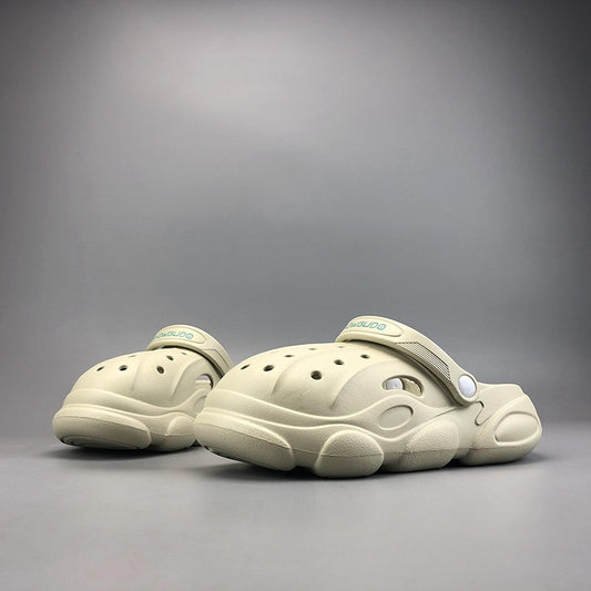 men's and women's Baotou mop, summer fecal feeling, breathable holes.