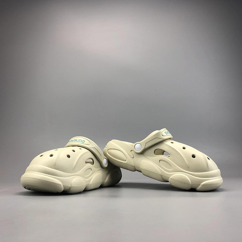men's and women's Baotou mop, summer fecal feeling, breathable holes.