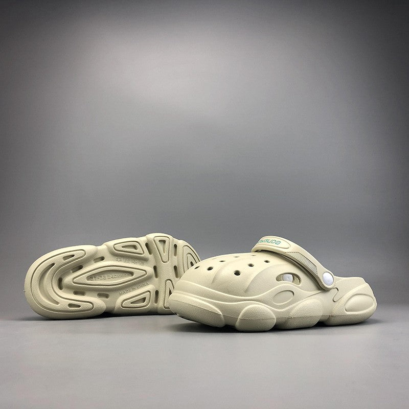 men's and women's Baotou mop, summer fecal feeling, breathable holes.