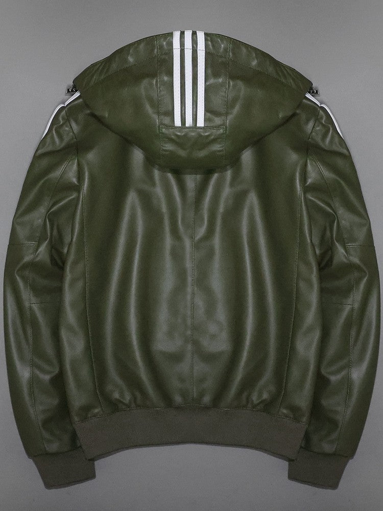 Men's&Women's top layer leather jacket
