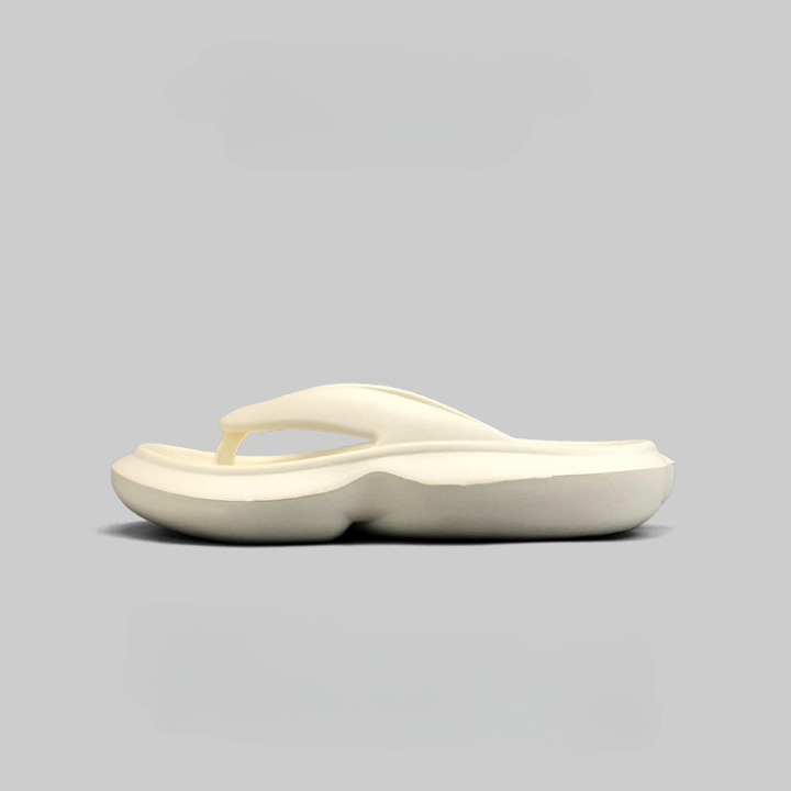 Japanese single men's thick soled casual herringbone slippers
