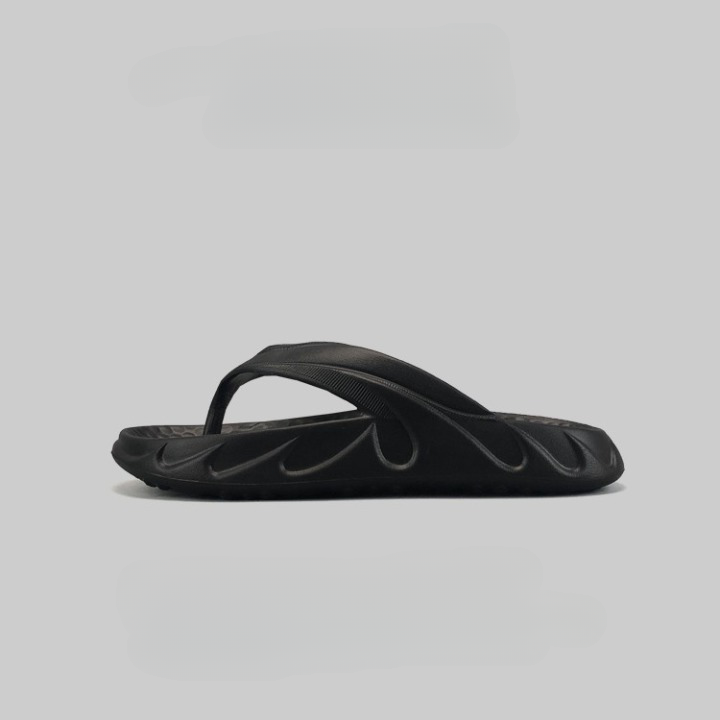 Japanese single men's thick soled casual herringbone slippers