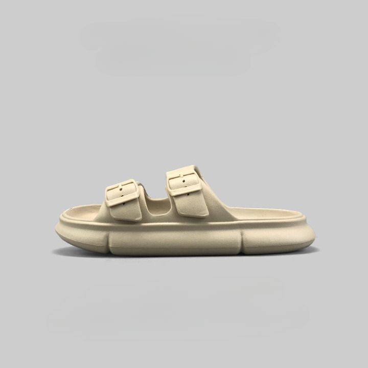 men's casual and versatile one-sided slippers