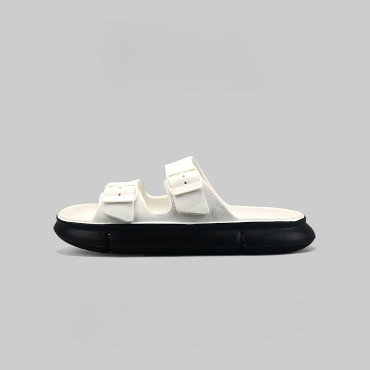 men's casual and versatile one-sided slippers