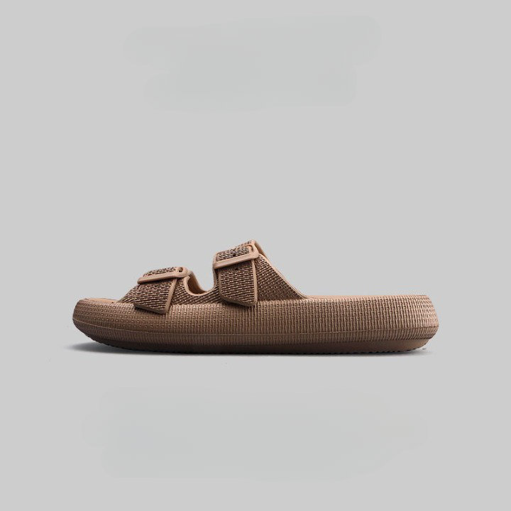 men's casual and versatile one-sided slippers